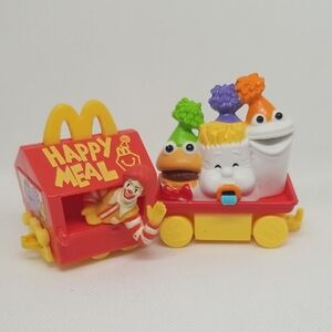 McDonald's Red and Yellow Happy Meal Toy Car Vintage 1994